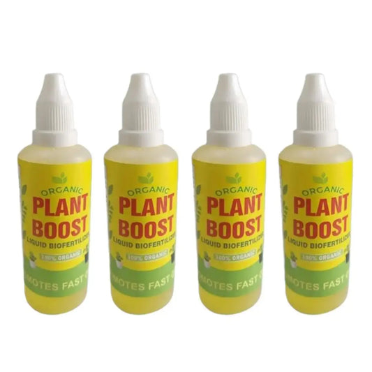 Plant Booster Liquid Biofertilizer for All Crops Organic (Pack of 4)