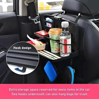 Car Food Tray - Travel Foldable Dining Tray